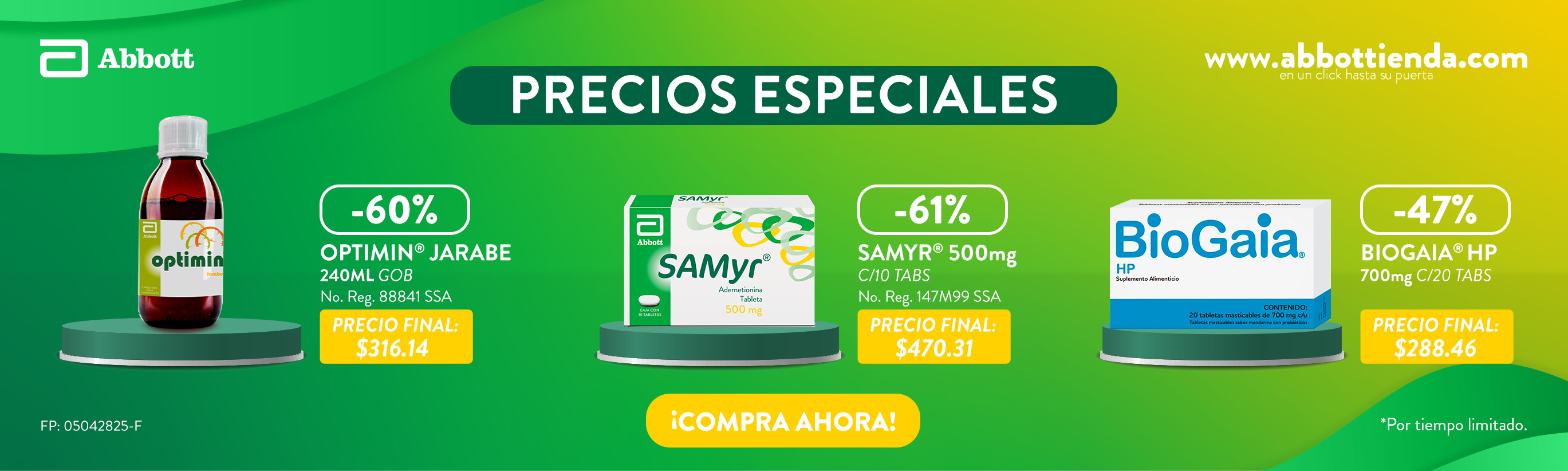 Banner productos gastro Banner productos gastro